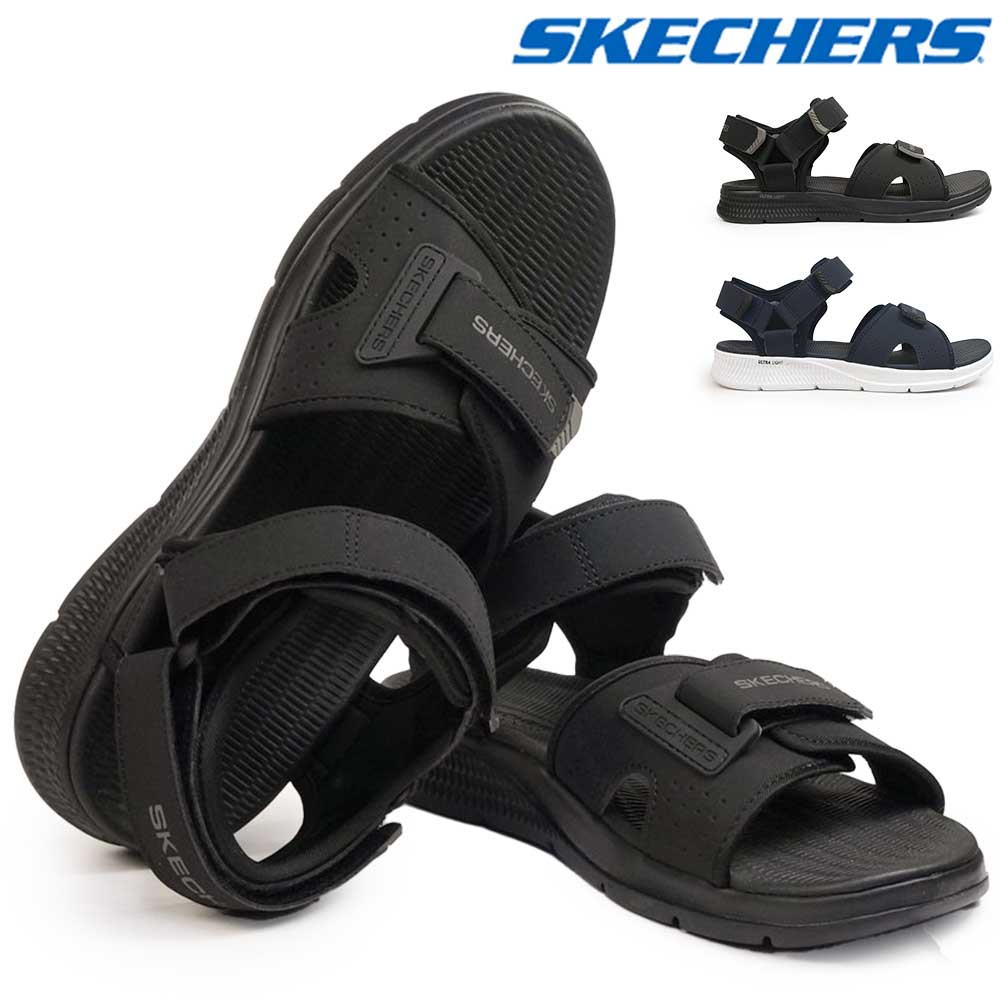 えのスケッチャーズ28センチ　メンズサンダル SKECHERS スケッチャーズ サンダル メンズ 229097 ゴー コンシス