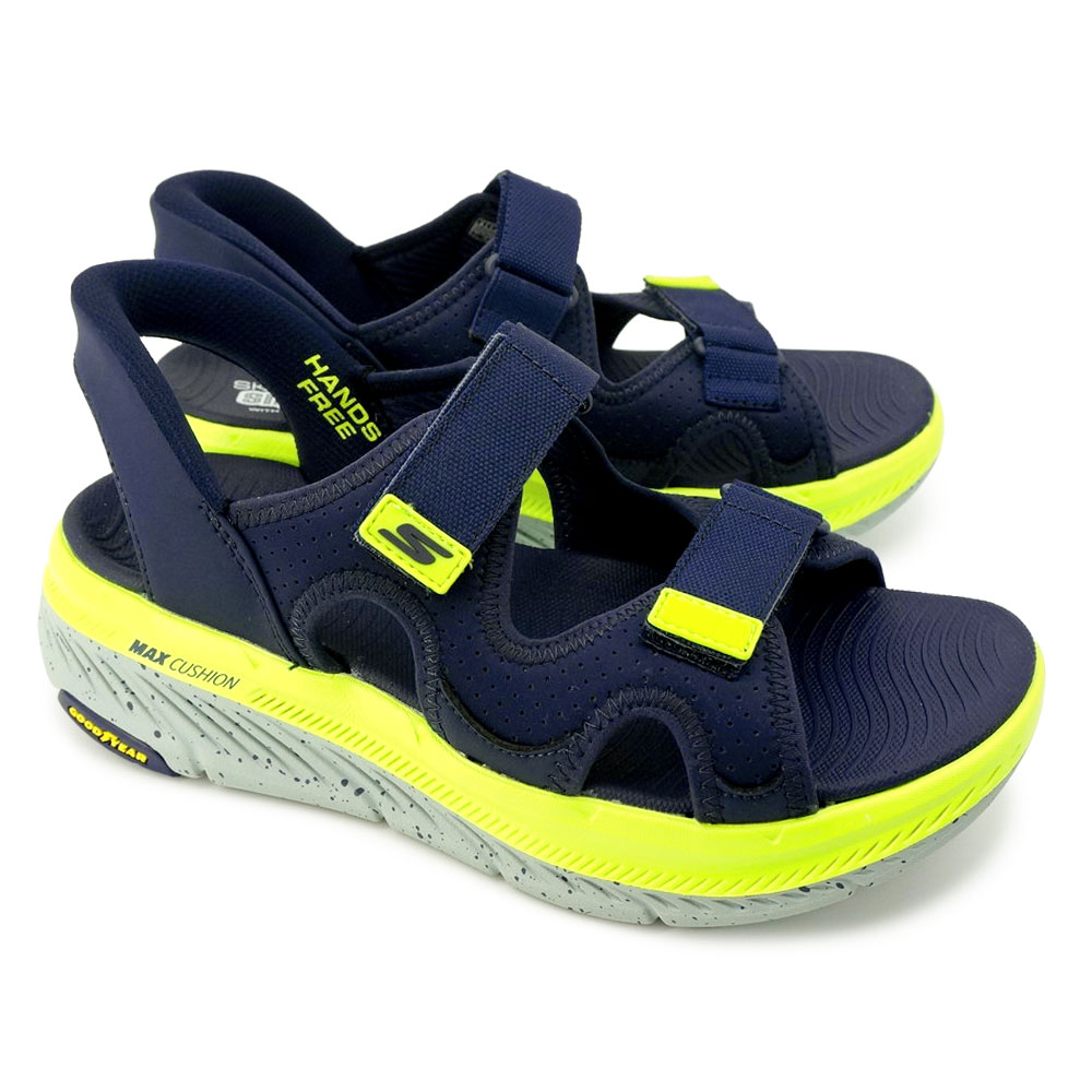 SKECHERS（スケッチャーズ） メンズ 厚底 サンダル スリップインズ
