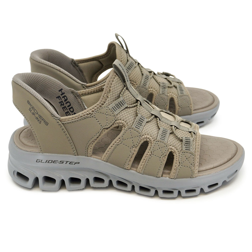SKECHERS（スケッチャーズ） メンズ 厚底 サンダル スリップインズ