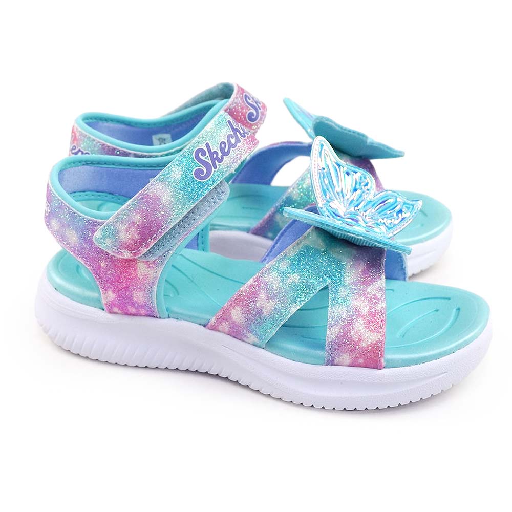 SKECHERS（スケッチャーズ） 光る靴 子供 サンダル 303109L エスライツ