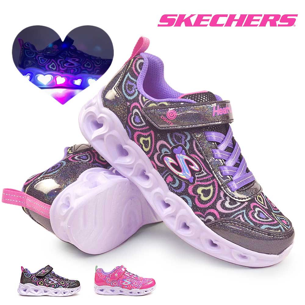 SKECHERS（スケッチャーズ） 光る靴 キッズ スニーカー 303257L S