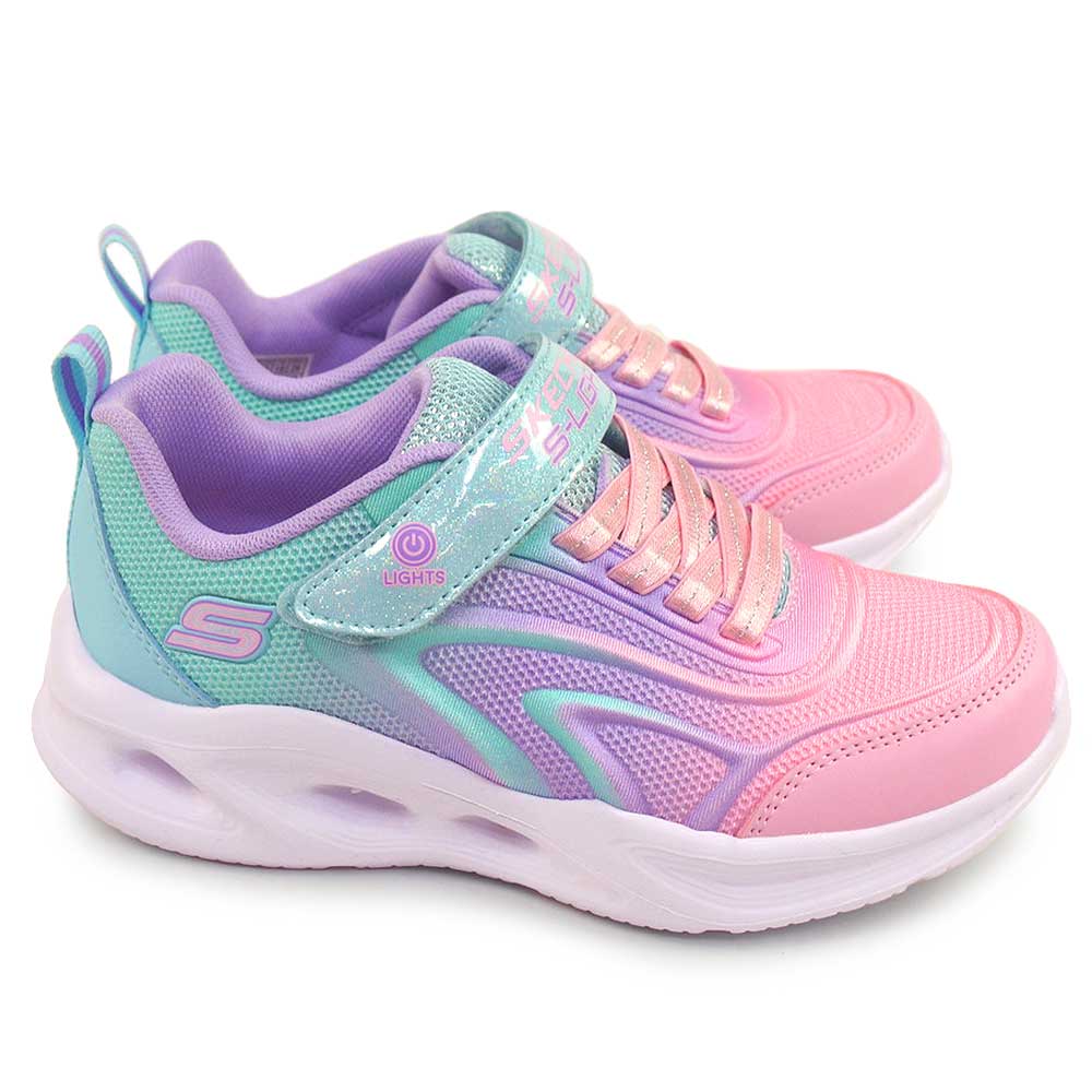 SKECHERS（スケッチャーズ） 光る靴 キッズ スニーカー 303713L S
