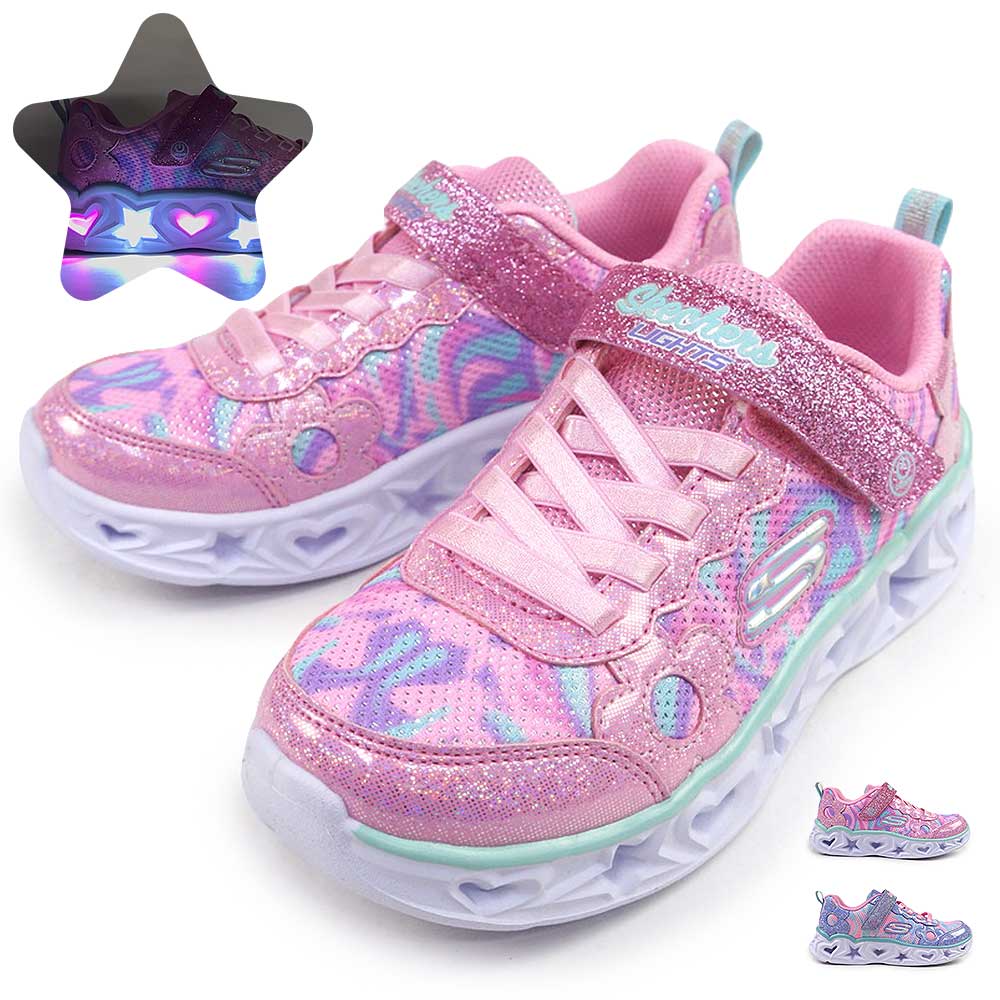 SKECHERS（スケッチャーズ） 光る靴 キッズ スニーカー 312051L S