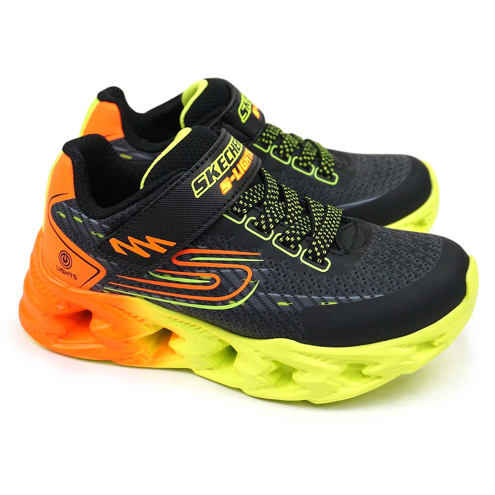 SKECHERS スケッチャーズ 光る靴 キッズ 400604L スニーカー