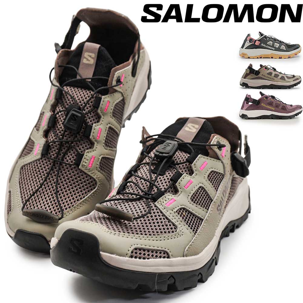 新品　国内正規品　サロモン　テックアンフィビアン 5 スニーカー　サンダル SALOMON（サロモン） レディース スニーカーサンダル テックアンフィ