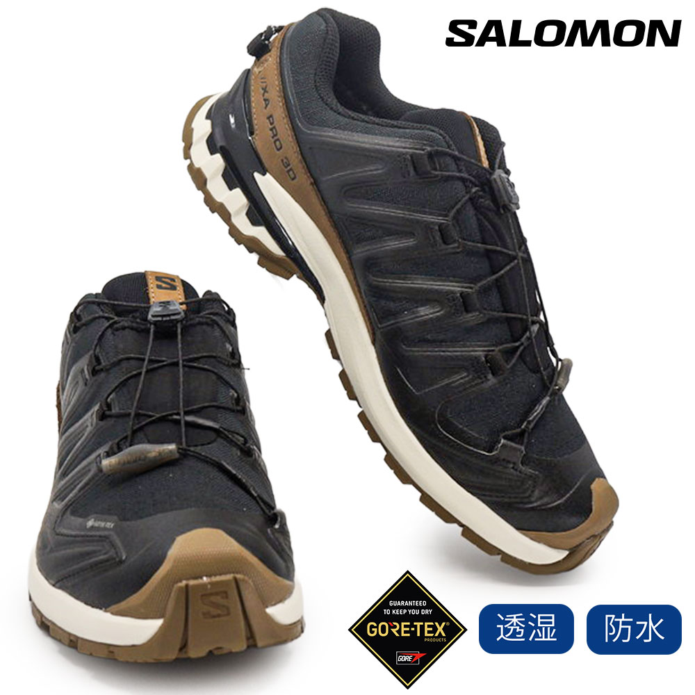 プロテクションベース3本 SALOMON（サロモン） メンズ 防水 スニーカー XA PRO 3D V9 GORE-TEX