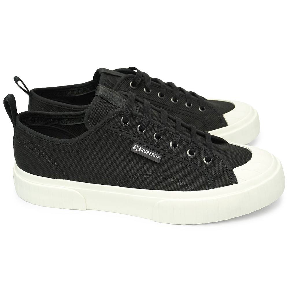 SUPERGA / ローカットスニーカー/26cm/BLK/S5125GW SUPERGA（スペルガ） スニーカー メンズ S5125GW 2630 STRIPE WEBBING
