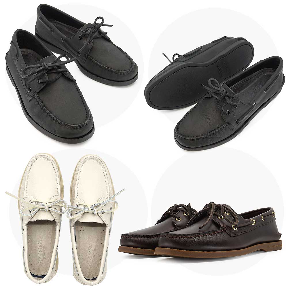 Sperry スペリートップサイダー メンズ レザーデッキシューズ