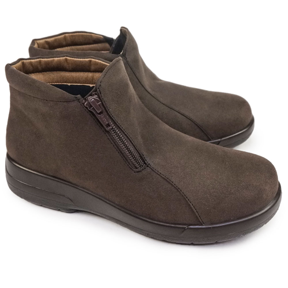 【美品】Camper ダークブラウン ショートブーツ サイズ39 CAMPER（カンペール） ショートブーツ Pix K400304 レディース