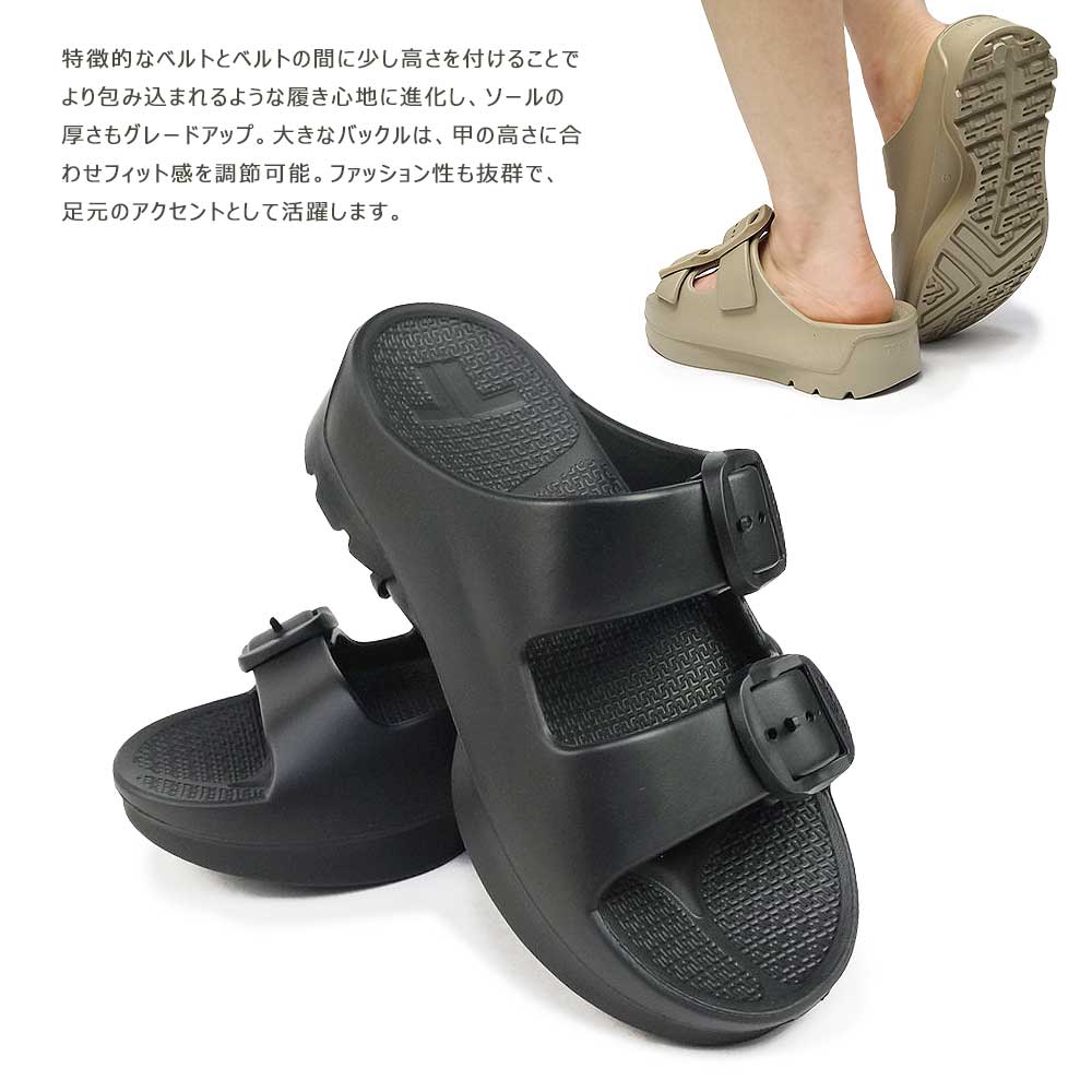 TELIC（テリック） サンダル W-BUCKLE2 メンズ リカバリーサンダル
