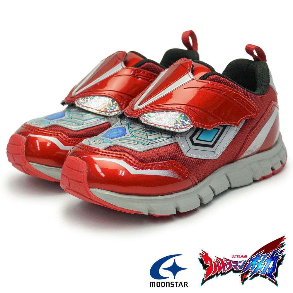 Yahoo! Yahoo!ショッピング(ヤフー ショッピング)ウルトラマン オメガ ムーンスター キッズ スニーカー UT157 キッズシューズ マジックテープ 抗菌防臭 子供靴