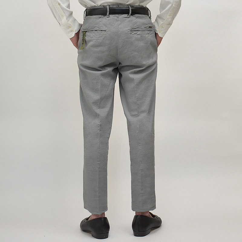 インコテックス 100型 春夏 リネンコットン 16S100-90895 国内正規品 SLIM FIT ガーメントダイ INCOTEX SLACKS