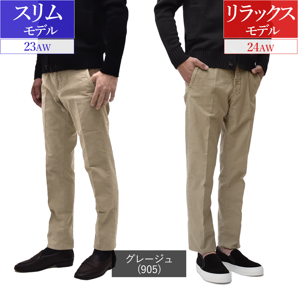 INCOTEX（インコテックス） 【大きいサイズ：W35〜W40】 秋冬春 100型