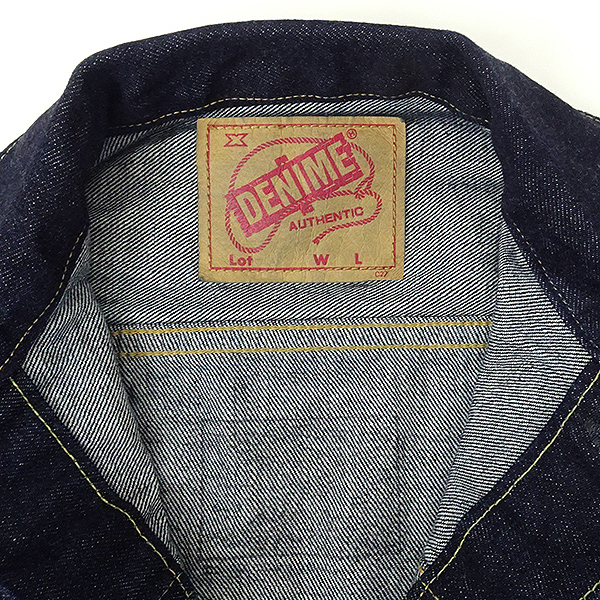 Denime（ドゥニーム） 2ndモデル タイトシルエット デニムジャケット