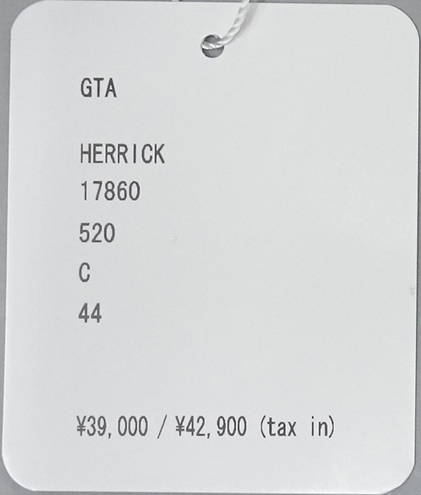 GTA(ジーティーアー) 【50%OFF/定価42,900円】GTA 新品 サイド GTA(ジーティーアー) 【50%OFF/定価42,900円】GTA 新品 サイド
