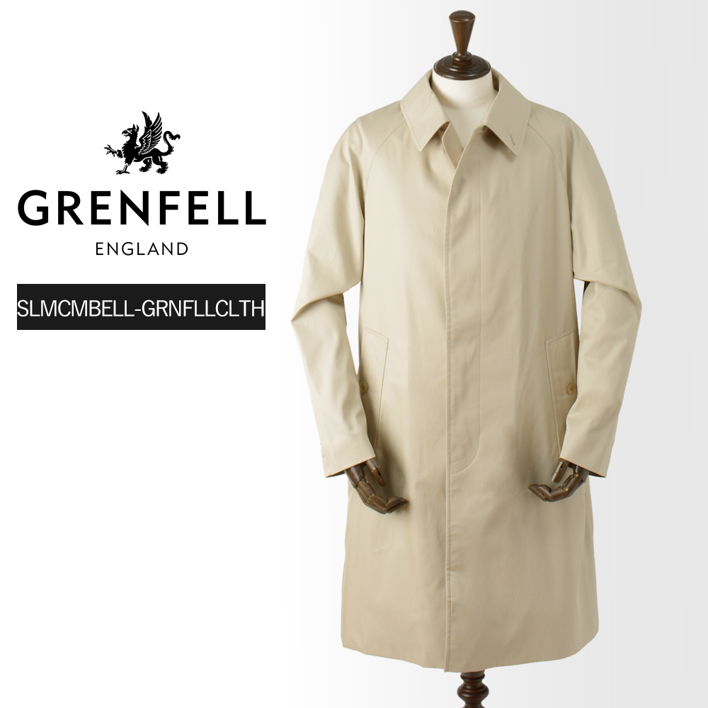 【GRENFELL】グレンフェル　ライナー付き トレンチコート イングランド製 GRENFELL】グレンフェル ライナー付き トレンチコート イングランド製