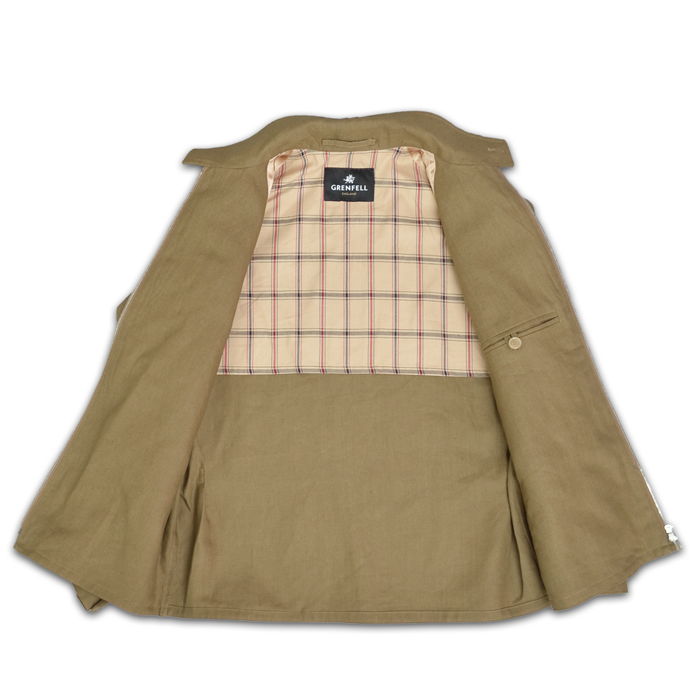X*様 GRENFELL リネンゴルファー サイズ40 英国製 GRENFELL（グレンフェル） 【40%OFF/定価82,500円】グレンフェル 新品