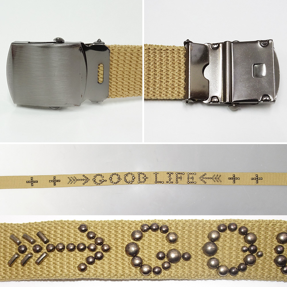 PEANUTS＆CO ピーナッツカンパニー 新品 スタッズ ガチャ ベルト STUDS