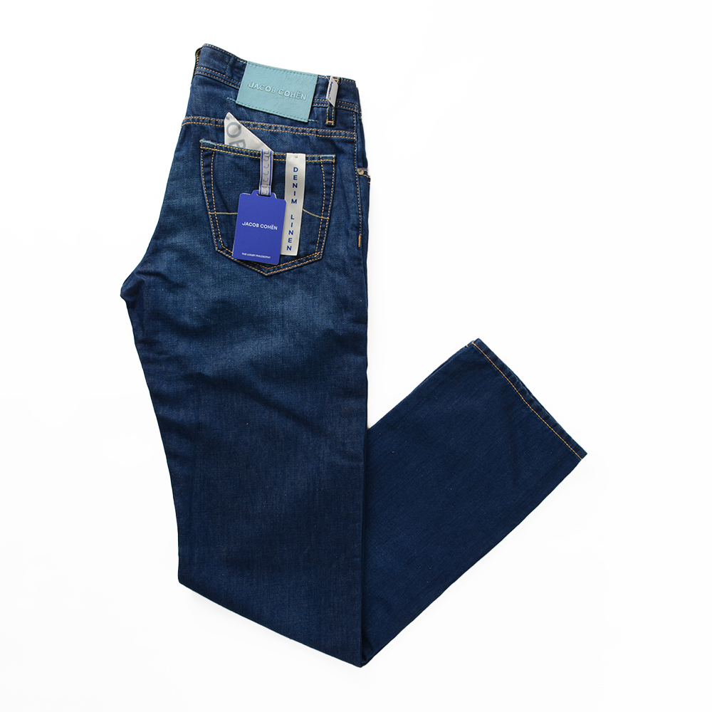 【美品】ヤコブコーエン　644.C デニム ジョガー パンツ　イージー　W29 JACOB COHEN（ヤコブ コーエン） 【50%OFF】ヤコブコーエン コットン