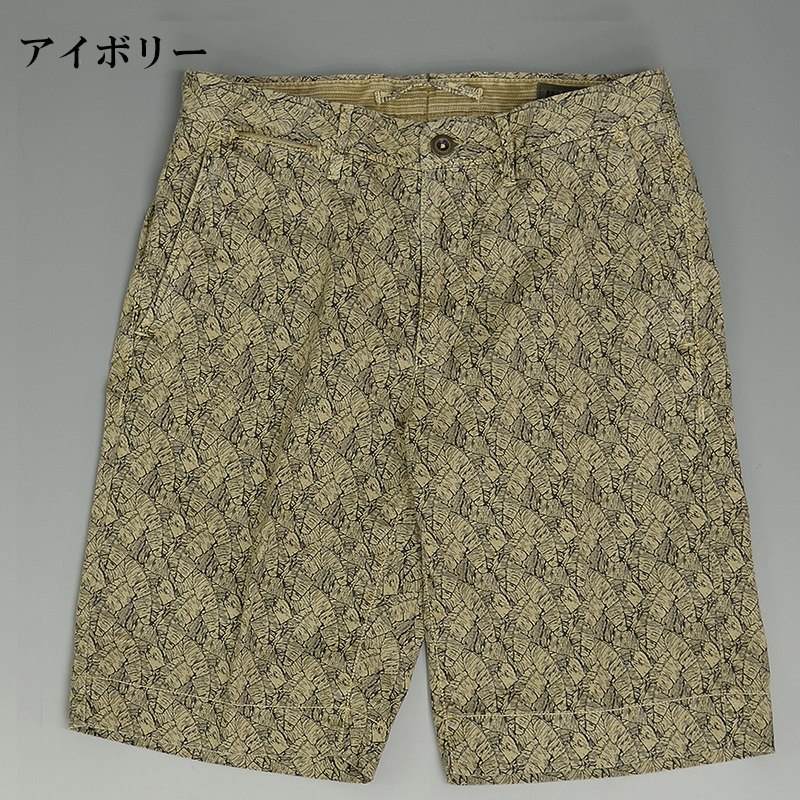 INCOTEX インコテックス コットンストレッチ ショートパンツ