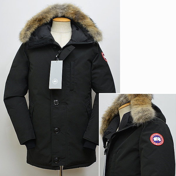 カナダグース ジャスパーパーカ 3438JM 国内正規品 ダウンジャケット ブラック メンズ CANADA GOOSE