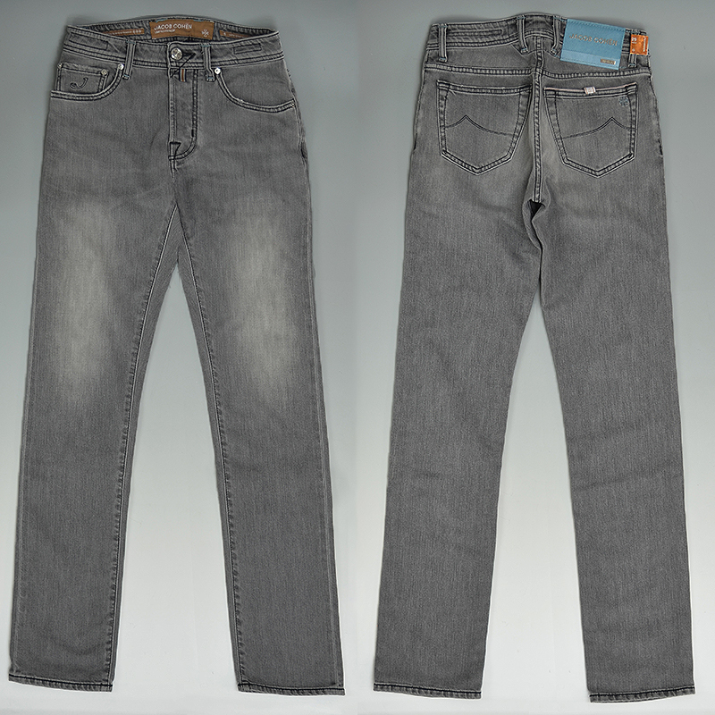 【美品】ヤコブコーエン PW688 COMF W31 グレー JACOB COHEN（ヤコブ コーエン） 【70%OFF／定価138,600円】JACOB