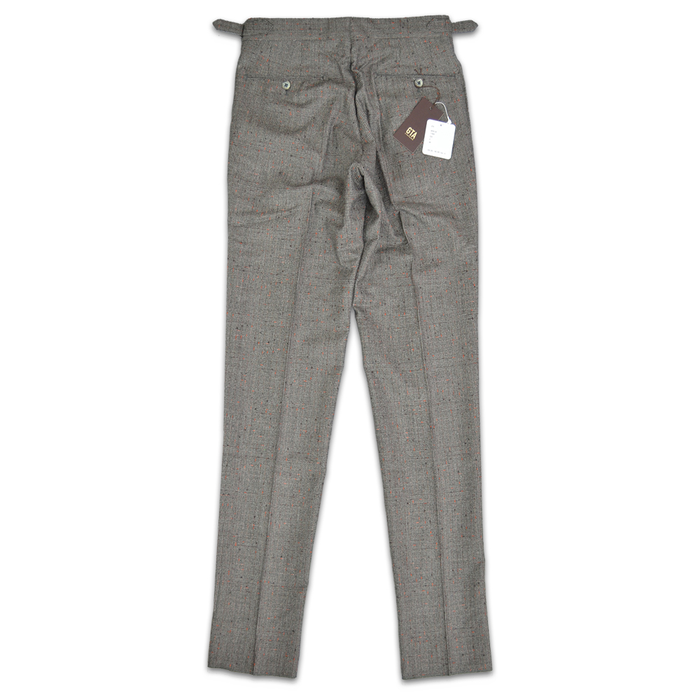 【美品・近年モデル】GTA HERRICK　サイドアジャスターパンツ　リネン混 美品・近年モデル】GTA HERRICK サイドアジャスターパンツ リネン混