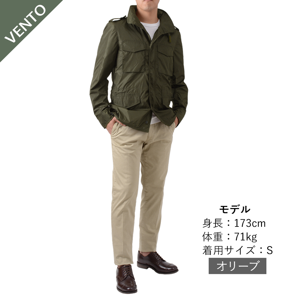 美品 アスペジ M43 VENTO フィールドジャケット ミリタリー カーキ M ASPESI（アスペジ） ジャケット GIUB MINIFIELD VENTO 2I17 G703