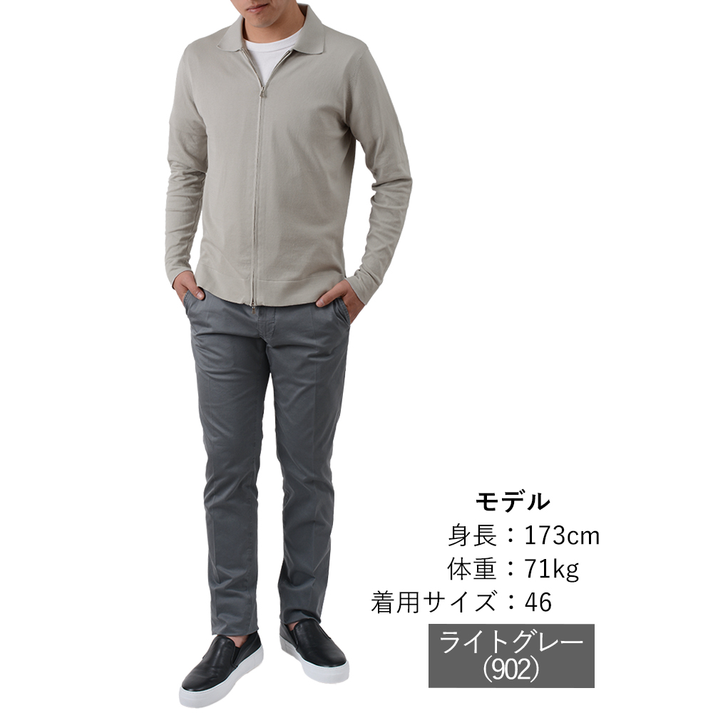 フィリッポ デ ローレンティス /シャツ襟 ZIP UP ニット カーディガン フィリッポ デ ローレンティス / FILIPPO DE LAURENTIIS / Φ