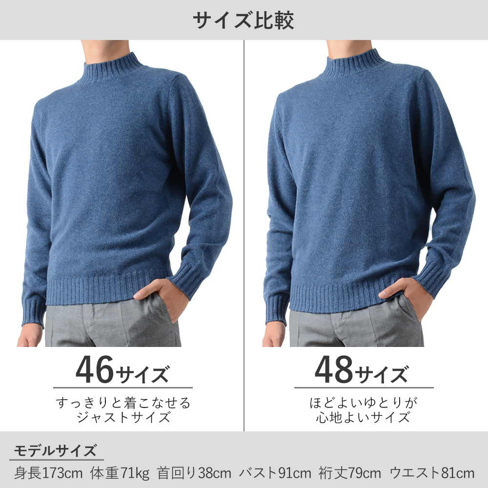 25AW新作】 フィリッポ デ ローレンティス 秋冬 7ゲージ ウール