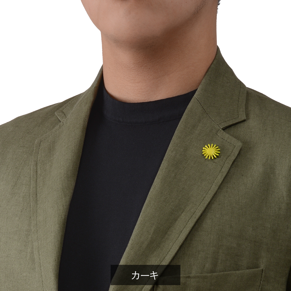 GIANNETTO ジャンネット 春夏秋 リネン100% シャツジャケット
