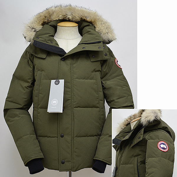 カナダグース ウィンダムパーカ 3808MA 国内正規品 ダウンジャケット ミリタリーグリーン メンズ CANADA GOOSE