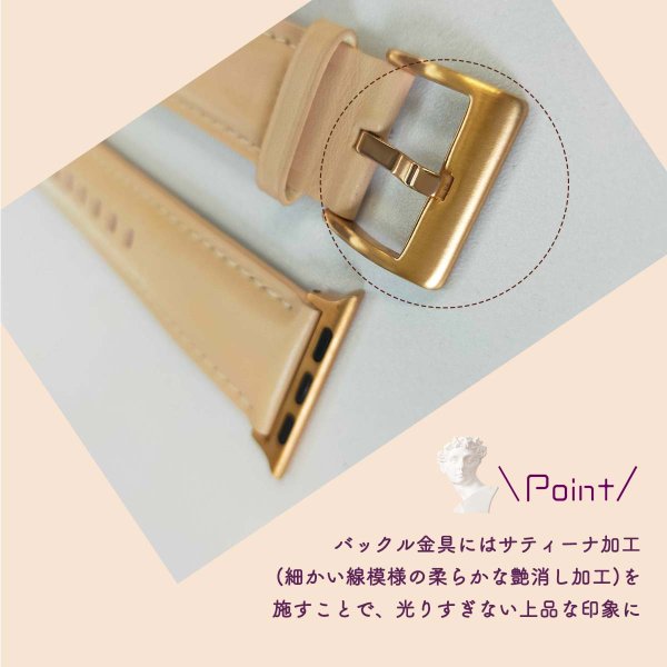 凛々花 極美品✨ エルメス アップルウォッ 42/44/45用レザーベルト Apple Watch アップルウォッチ バンド 革 ベルト エルメス定番の