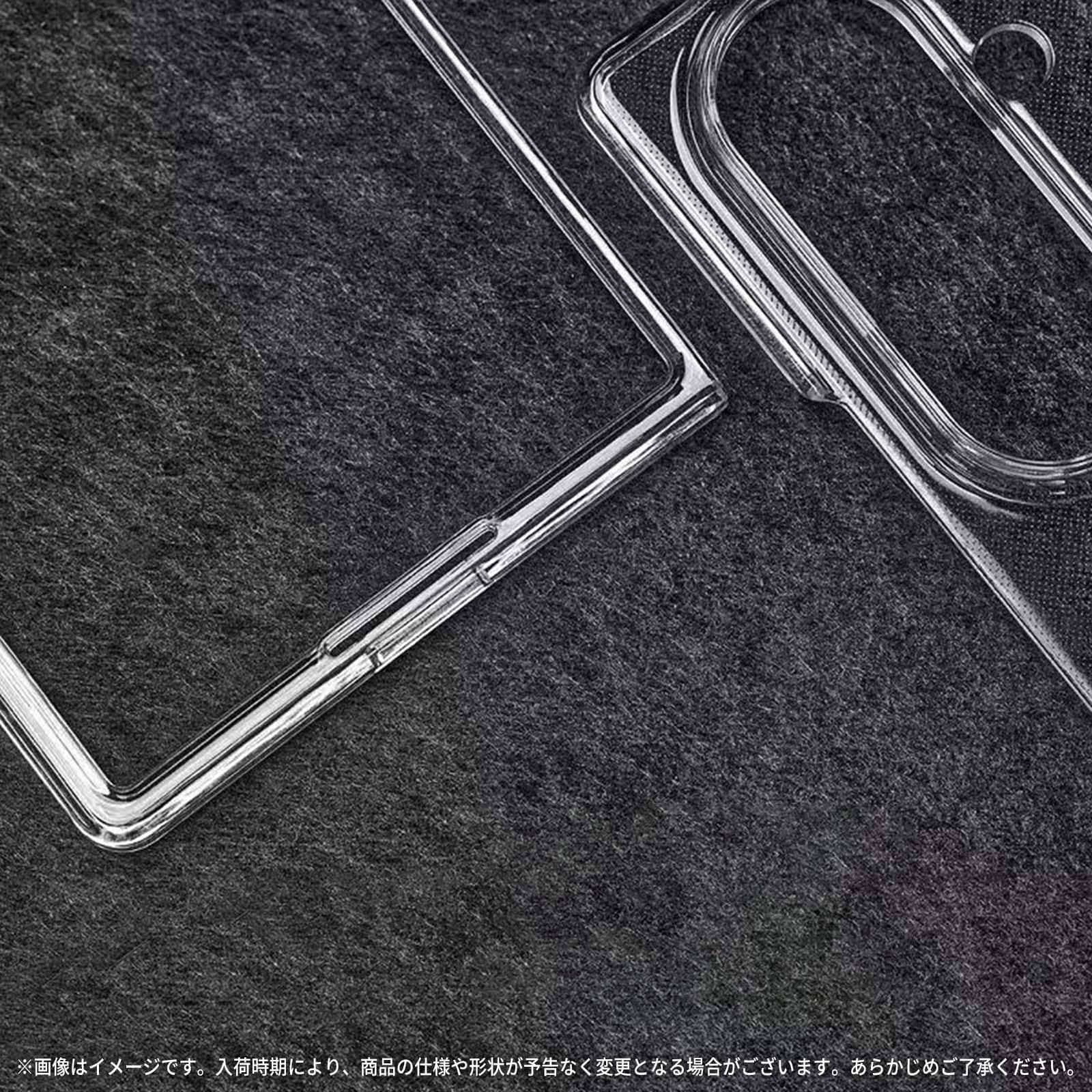 Galaxy Z Fold7 クリアケース 透明ケース 耐衝撃 衝撃吸収
