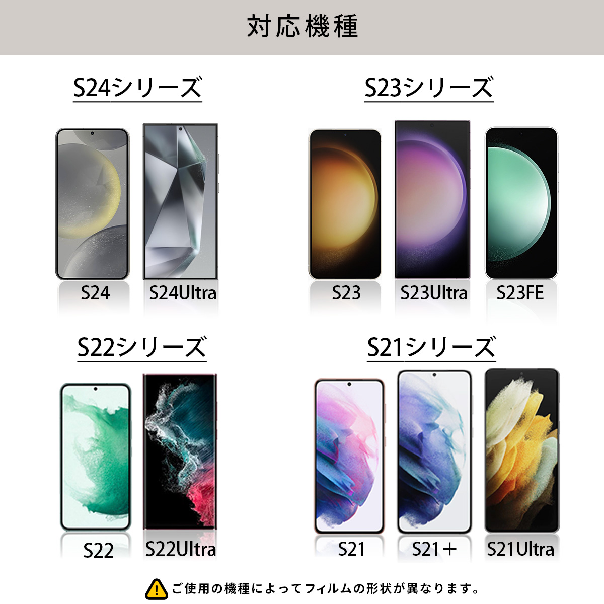 Galaxy S24 Ultra ガラス フィルム S23 Ultra S22 S21 S21+ S10+ S20 S22 ultra S10 S9 ギャラクシー 液晶 保護フィルム カバー 全面 硝子 3D 10H 透明 クリア｜mywaysmart｜04