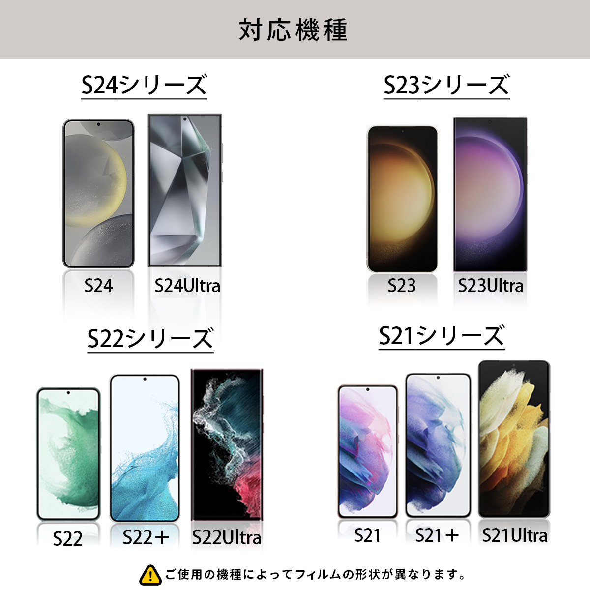 galaxy S24 Ultra フィルム 指紋 認証 アンチグレア 非光沢 S23 ultra S22 S21 S20 + plus S10 S9 ギャラクシー 全面 保護 割れない TPU 画面 保護 曲面 クリア｜mywaysmart｜16