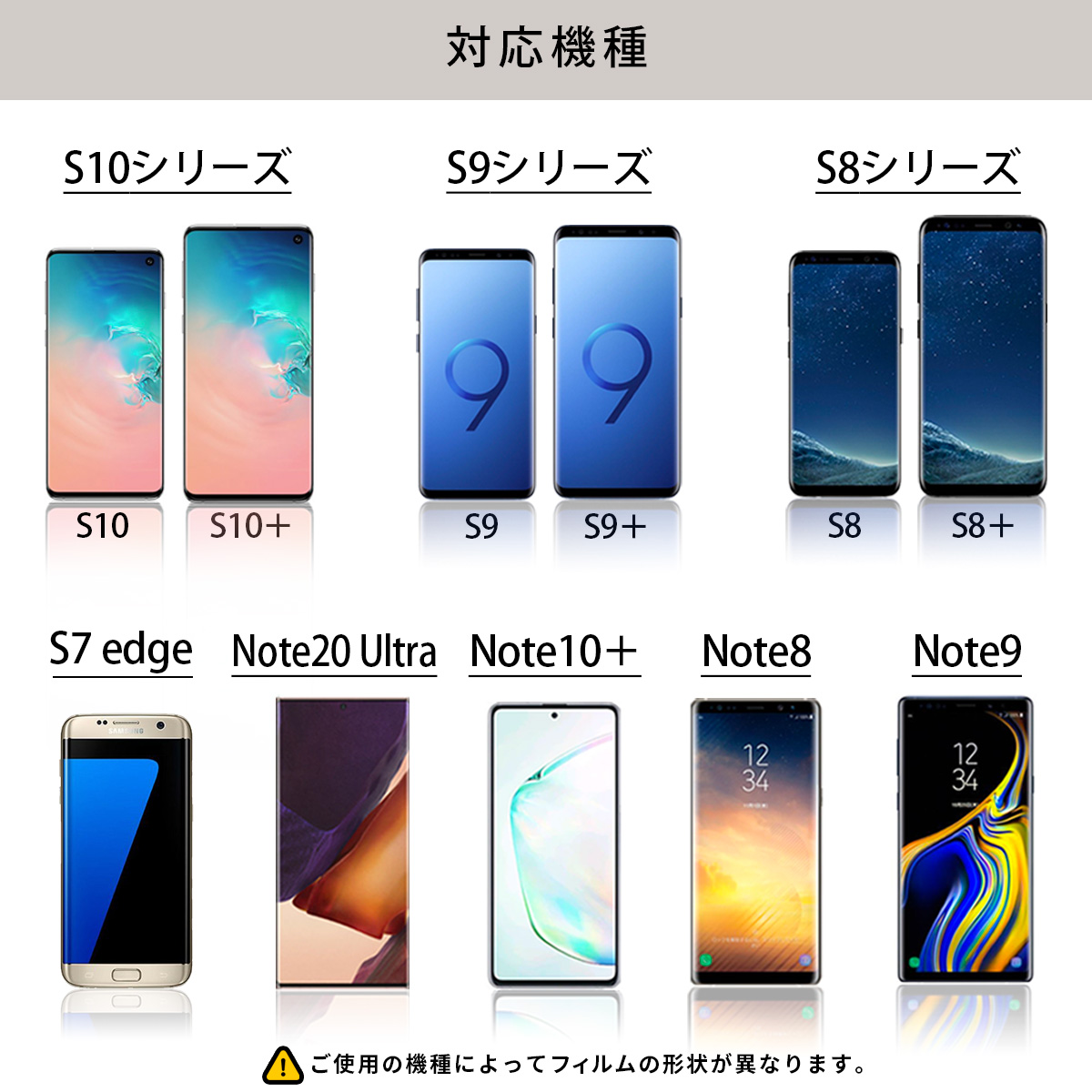 galaxy S24 Ultra フィルム s23 ultra s22 ultra s20 s10 s22 s21 s9 s10 s8 指紋認証 保護 note10 + sc03l 5g 衝撃吸収 透明 クリア ウレタン｜mywaysmart｜05