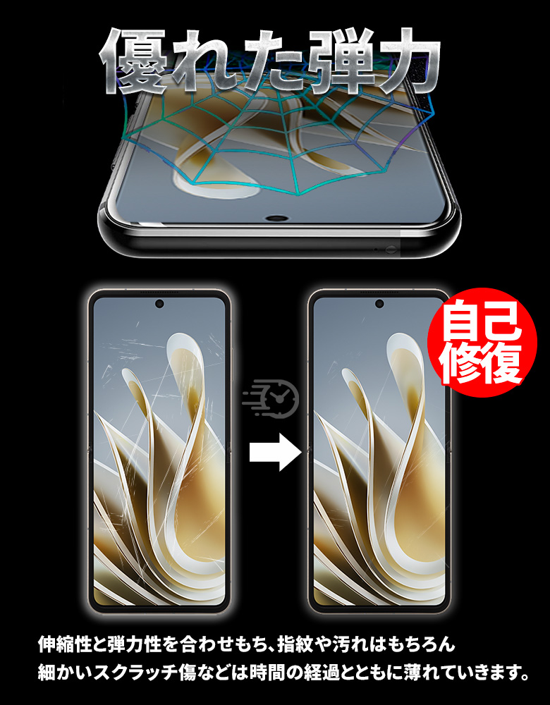 FIRME（フィルミ） リベロ フリップ フィルム Libero Flip ZTE ワイ