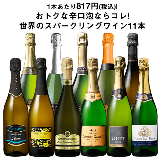 【メーカー直売】の商品をすべて ワイン 世界 3大銘醸地入り スパークリングワインセット ワイン