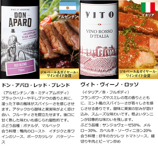 ワイン 赤ワインセット 【特別送料無料】3大銘醸地入り!世界選りすぐり
