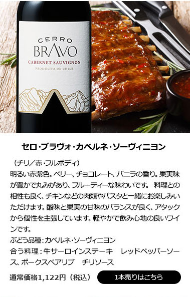 セロ・ブラヴォ・カベルネ・ソーヴィニヨン