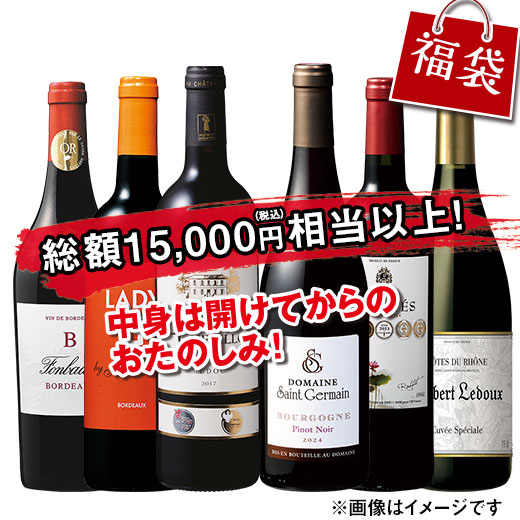 ワイン 赤ワインセット プレミアムフランス福袋...の詳細画像1
