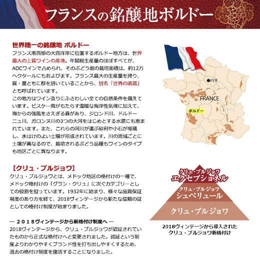 ワイン 赤ワインセット プレミアムフランス福袋...の詳細画像4