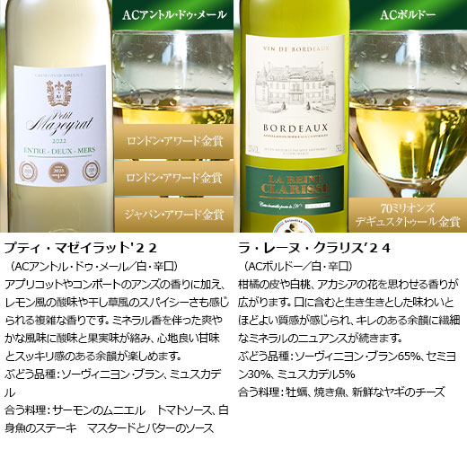 ワイン 白ワインセット 5冠金賞入り!フランス...の詳細画像5