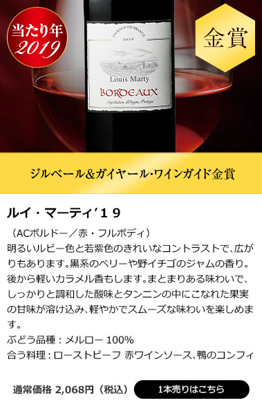 ルイ・マーティ’１９