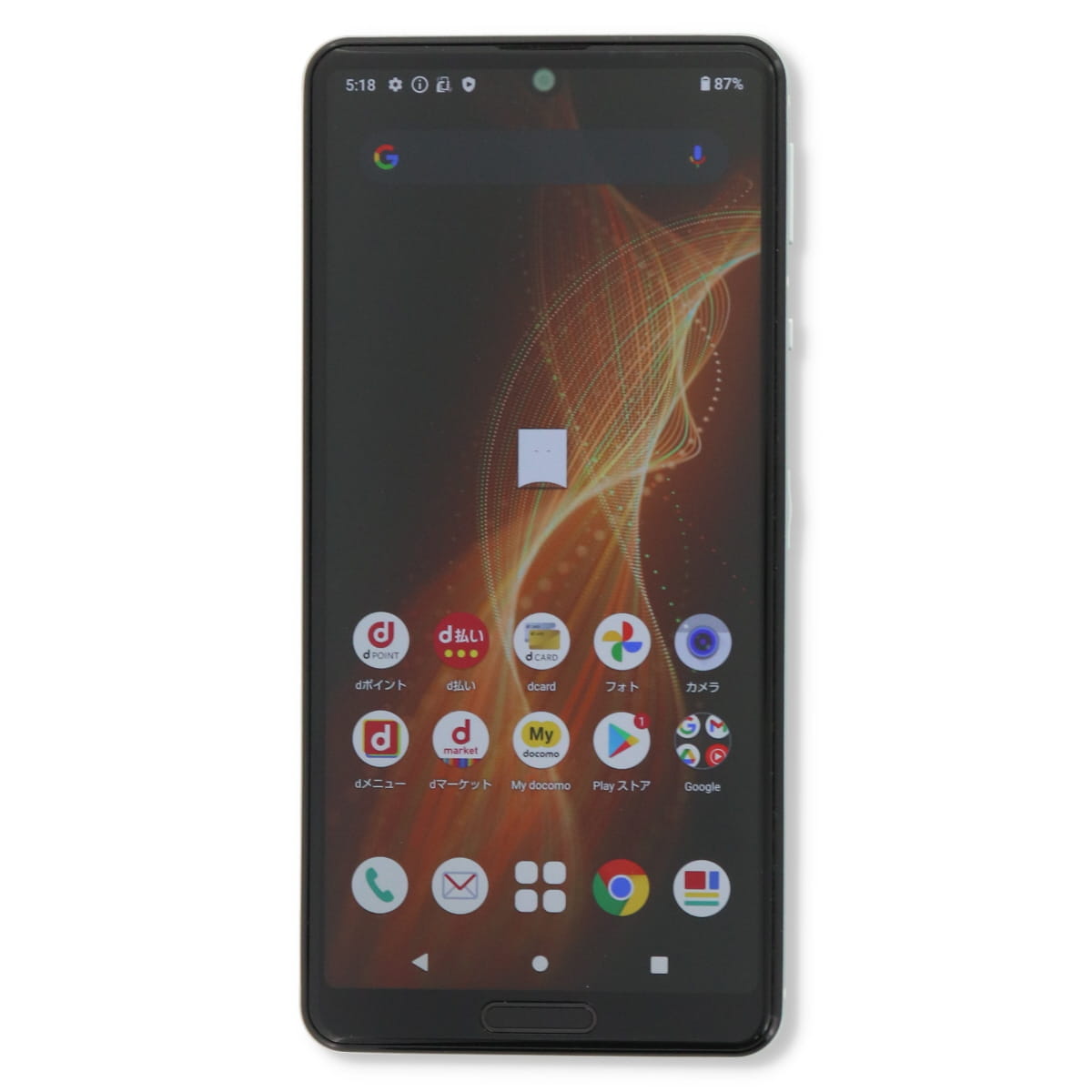 SHA Aquos Sense 5G GB ドコモ SIMロック解除済み 中古 スマホ