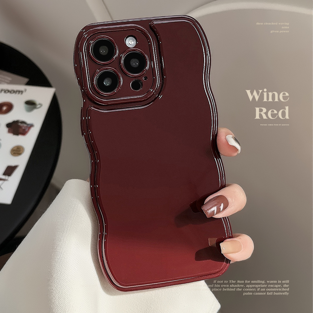 iPhone15 Pro Max ケース iPhone14 iPhone 13 12 Plus 11 アイホン アイフォン スマホ 携帯 カバー おしゃれ かわいい 韓国 プロ マックス グ シンプル 波状形状 |  | 03