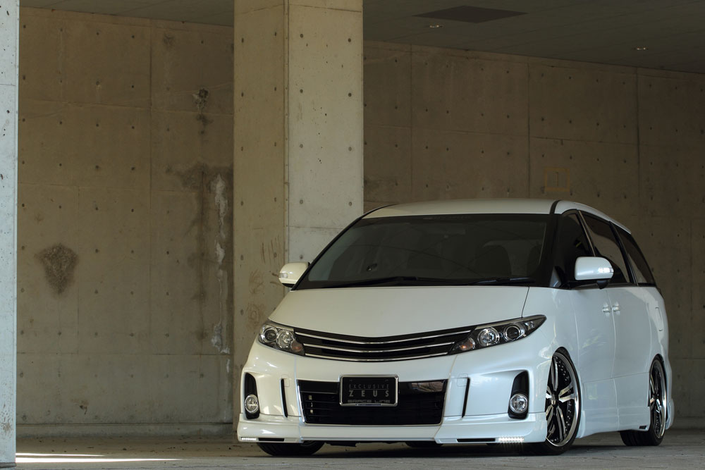 M'z SPEED 【未塗装品】[50系 エスティマ アエラス 3型]グレースライン