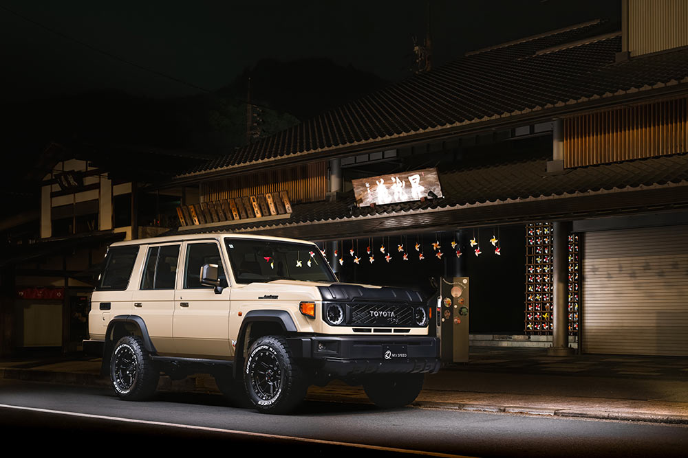 M'z SPEED 【つや消しブラック仕様】[ランドクルーザー70]クロスライン