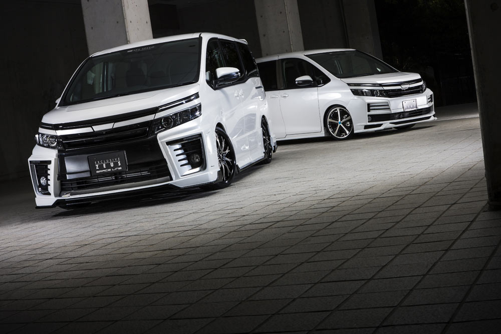 M'z SPEED 【未塗装品】[80系 ヴォクシー V/X 前期]グレースライン